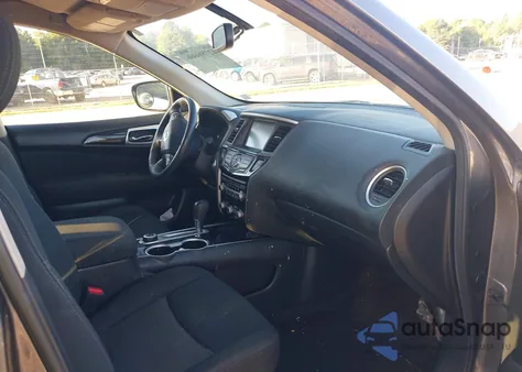 2017 Nissan Pathfinder S/Sv/Sl/Platinum из США, поврежденный, VIN 5N1DR2MM4HC665926